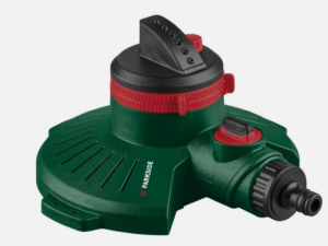 PARKSIDE® Vollkreisregner Rasensprenger Stufenlose Durchflussregulierung