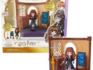 Wizarding World Harry Potter - Hogwarts Zauberkunst Klassenzimmer Spielset mit exklusiver Hermine Granger